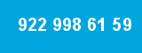 922 998 61 59